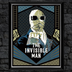 The Invisible Man: Classic Universal Monsters Print