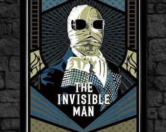 The Invisible Man: Classic Universal Monsters Print