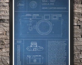 Leica M3: Henri Cartier-Bresson. "Blue" Print