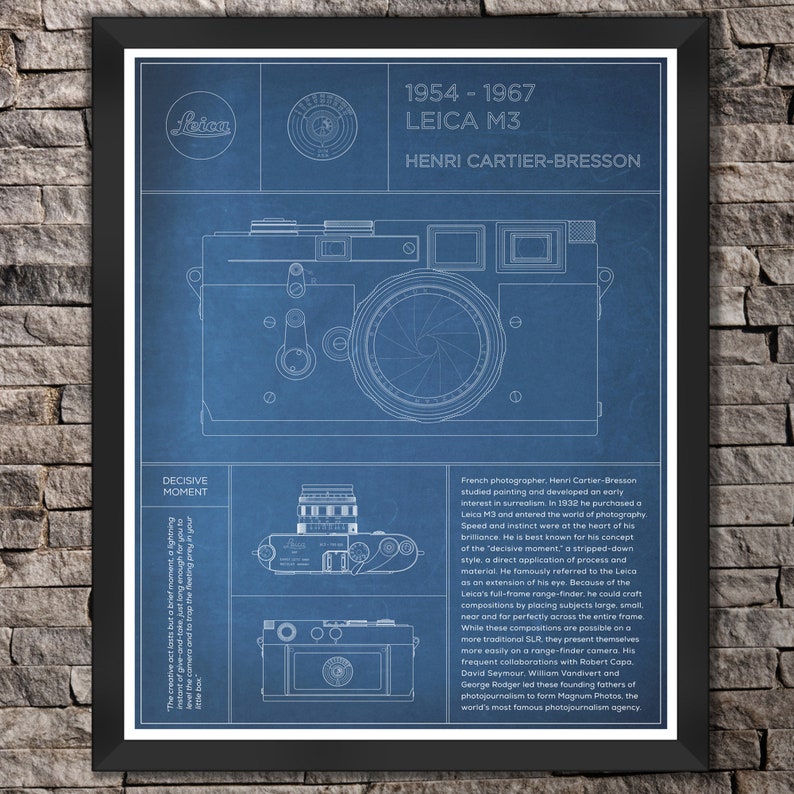 Leica M3: Henri Cartier-Bresson. Blue Print image 1