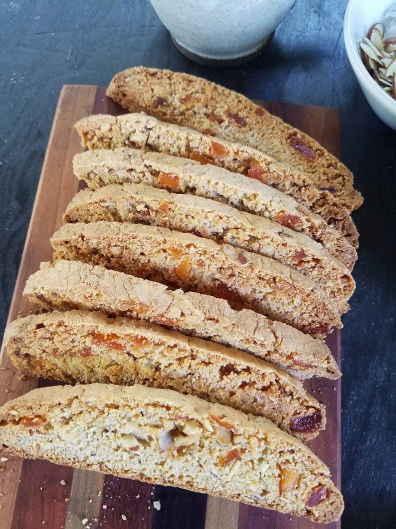 Handmade Biscotti, Biscotti, Chocolate Biscotti, Mango Almond, Pistachio Biscotti, Christmas Gift, Corporate Gift, Anniversary Gift, 1 dozen