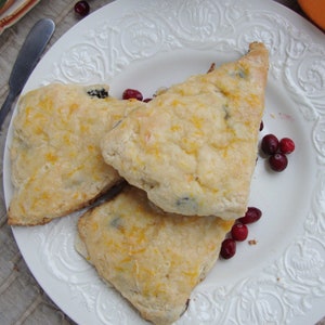 Cranberry Orange Scones, Cranberry Scones, Gift for Her, Christmas Gift, Holiday Gift, Cream Scones, Gifts under 20, Orange Scones, 4 ea image 10