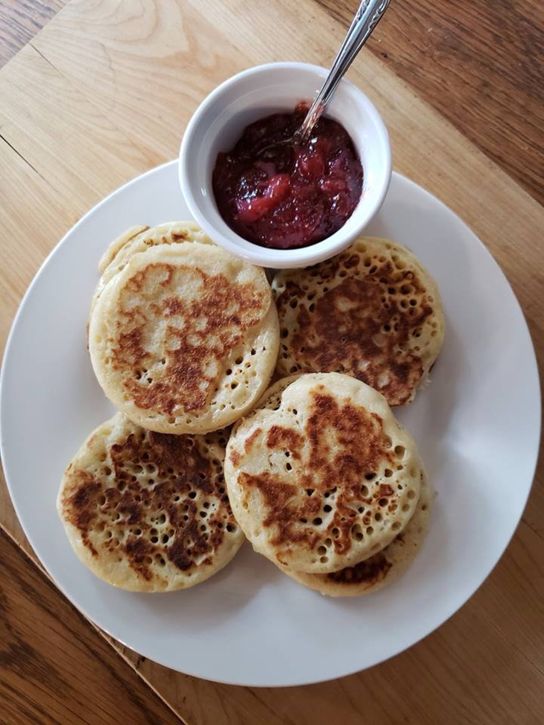 Crumpets English Crumpets Tea and Crumpets Breakfast Birthday Gift