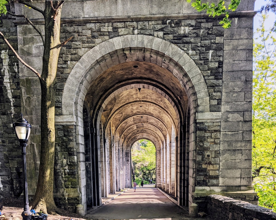 NYC Fort Tryon Park Large Wall Art Photography Print Stone Archway ...