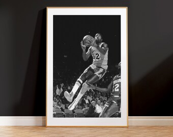 Magic Johnson Lakers Los Angeles California Photograph Art Print