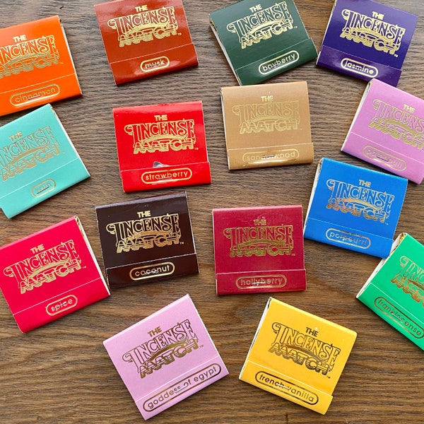 Incense Matches Etsy