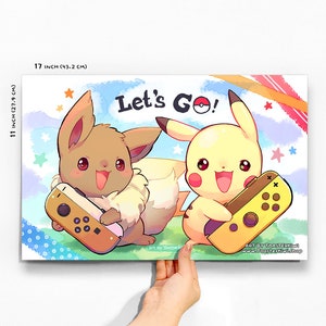 【非売品】Let's Go! ピカチュウ イーブイ B2 サイズ ポスター Yahoo!オークション - 「ポケモン b2ポスター」の落札相場・落札価格