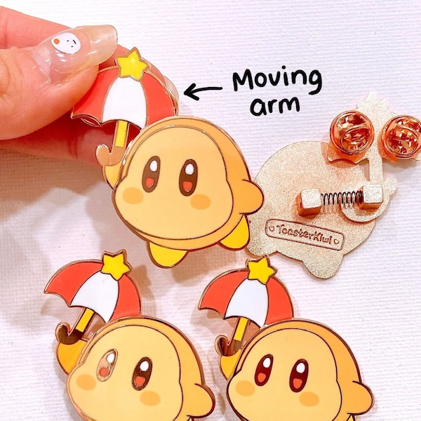 Bewegliches Fidget Toy WaddleDee Pin 2" (beweglicher Arm)