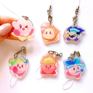 Kirby mini charms