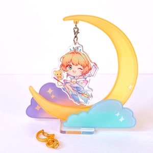 Sakura acrylic Keychain/stand (convertible)