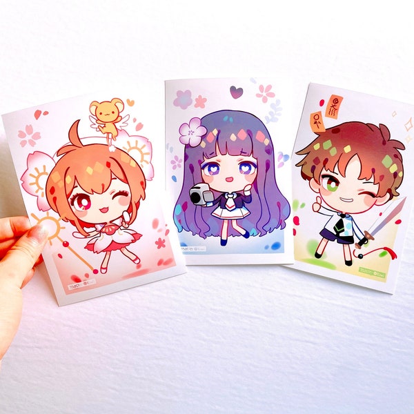 Cardcaptor Sakura Postkarte Set 6 x 4"