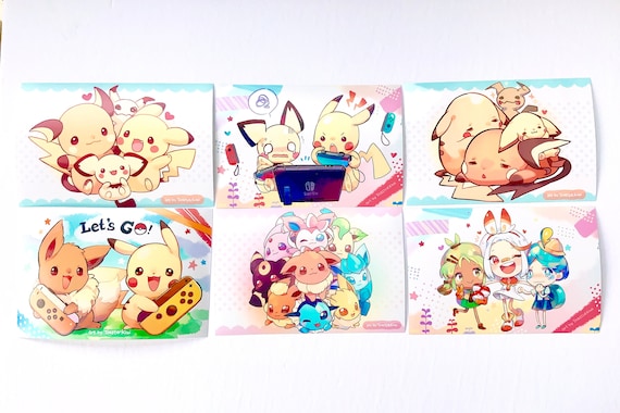 ポケモン ポストカードセット 6x4インチ - Etsy 日本