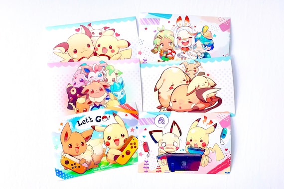 ポケモン ポストカードセット 6x4インチ - Etsy 日本