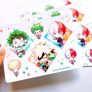 Hero Sticker Sheets (wasserfestes Vinyl)
