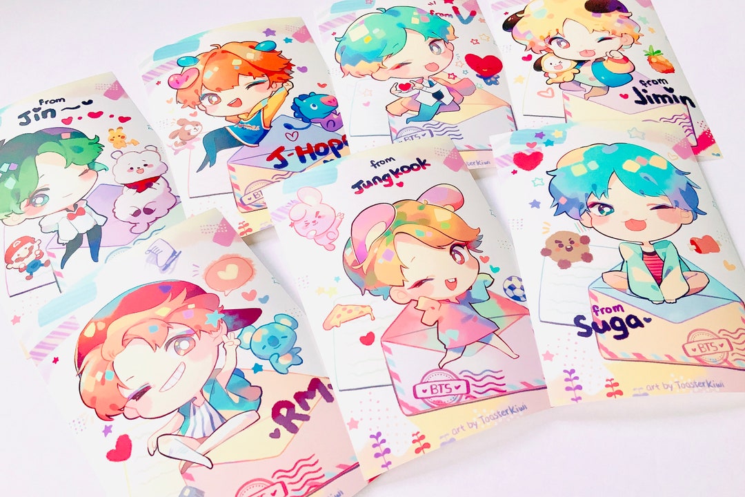 BUSAN in CITY THE Come to Yet BTS 新品未使用 SET POSTCARD 【BTS】君に届く Postcards PCS 55 アイドル