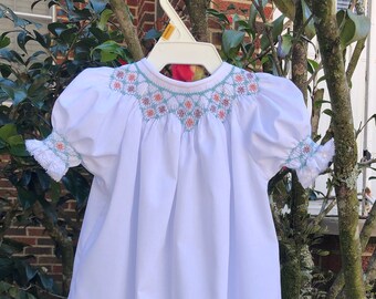 Smocked Day Gown - Etsy