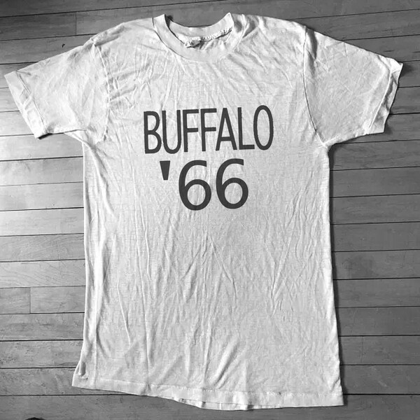 Buffalo 66 T shirt/Classic black on white/Gallo