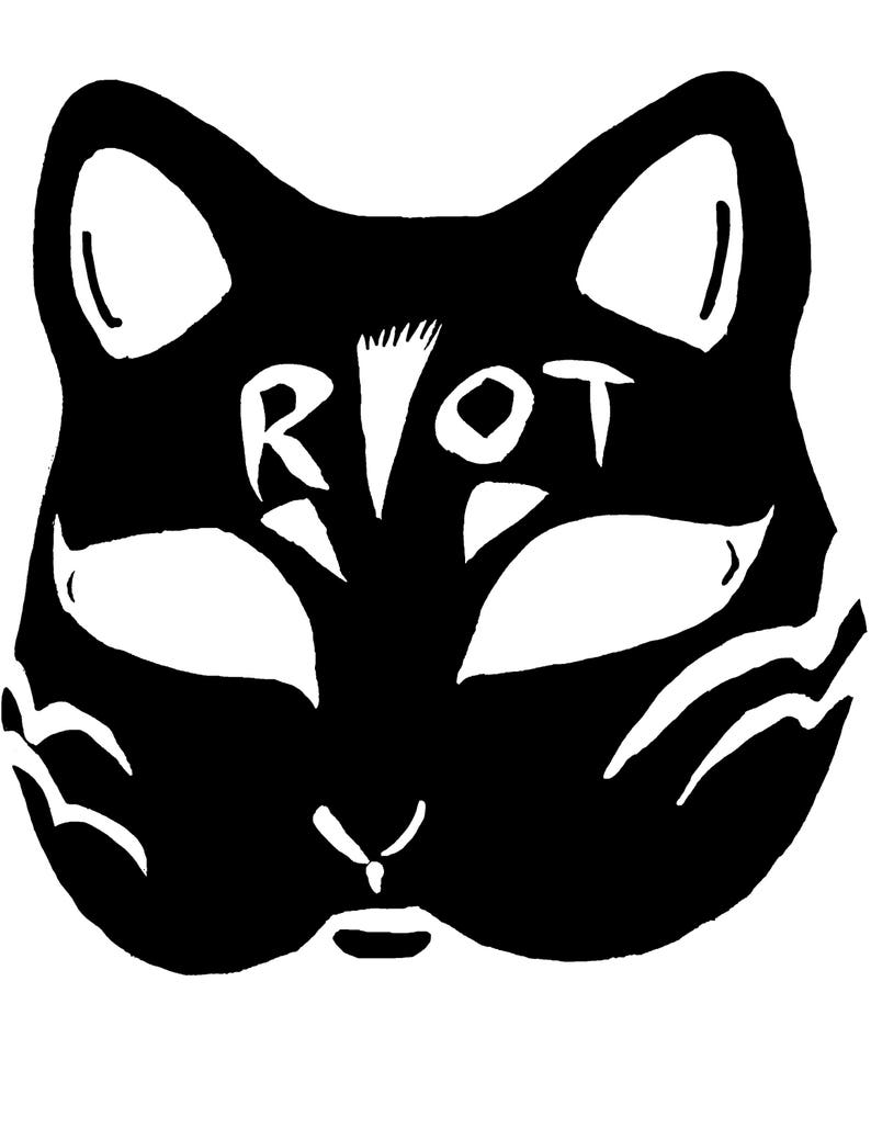 Pussy riot cat T shirt image 4