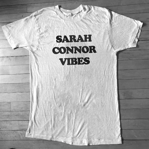 Sarah Connor/Terminator Vibes vintage Tee