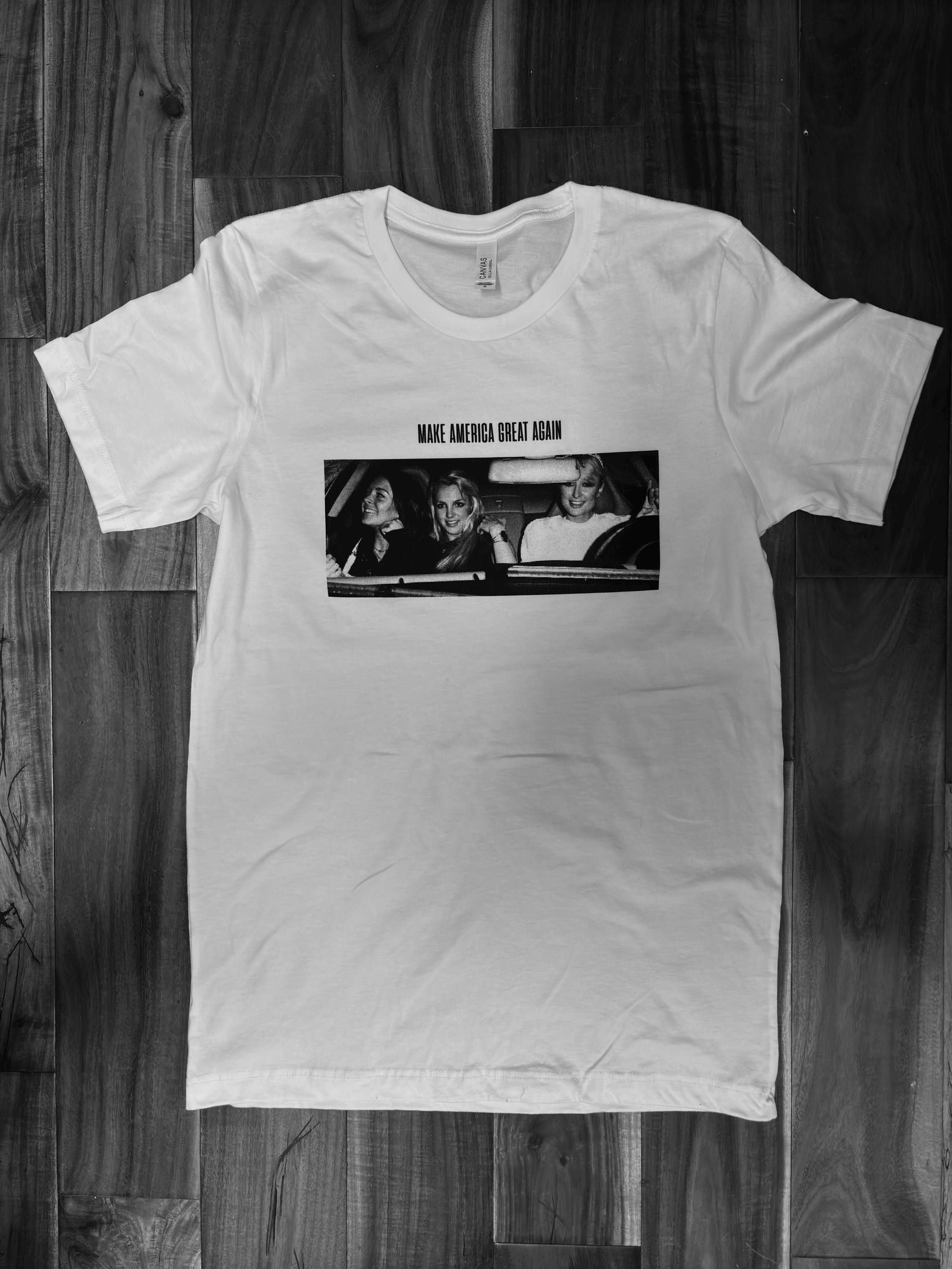 Britney Paris Lindsay Make America Great Again T Shirt/Britney Spears/Paris Hilton/Lindsay Lohan