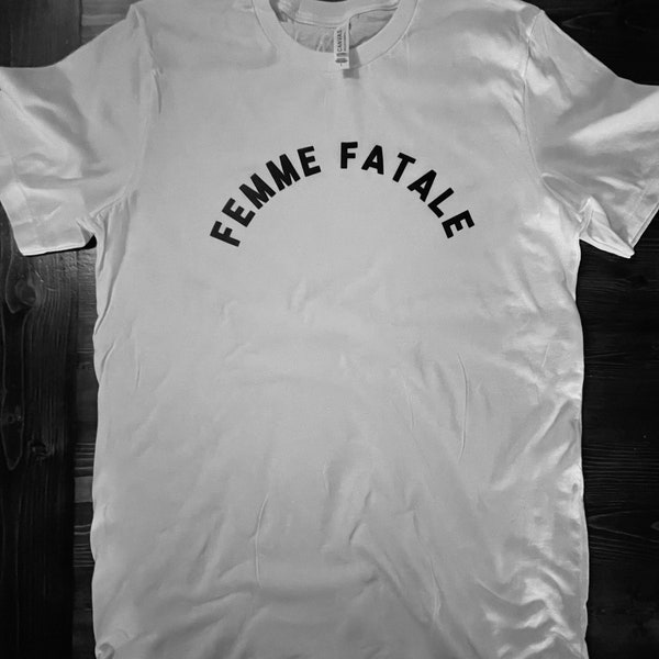 Velvet Underground inspired Femme Fatale T shirt