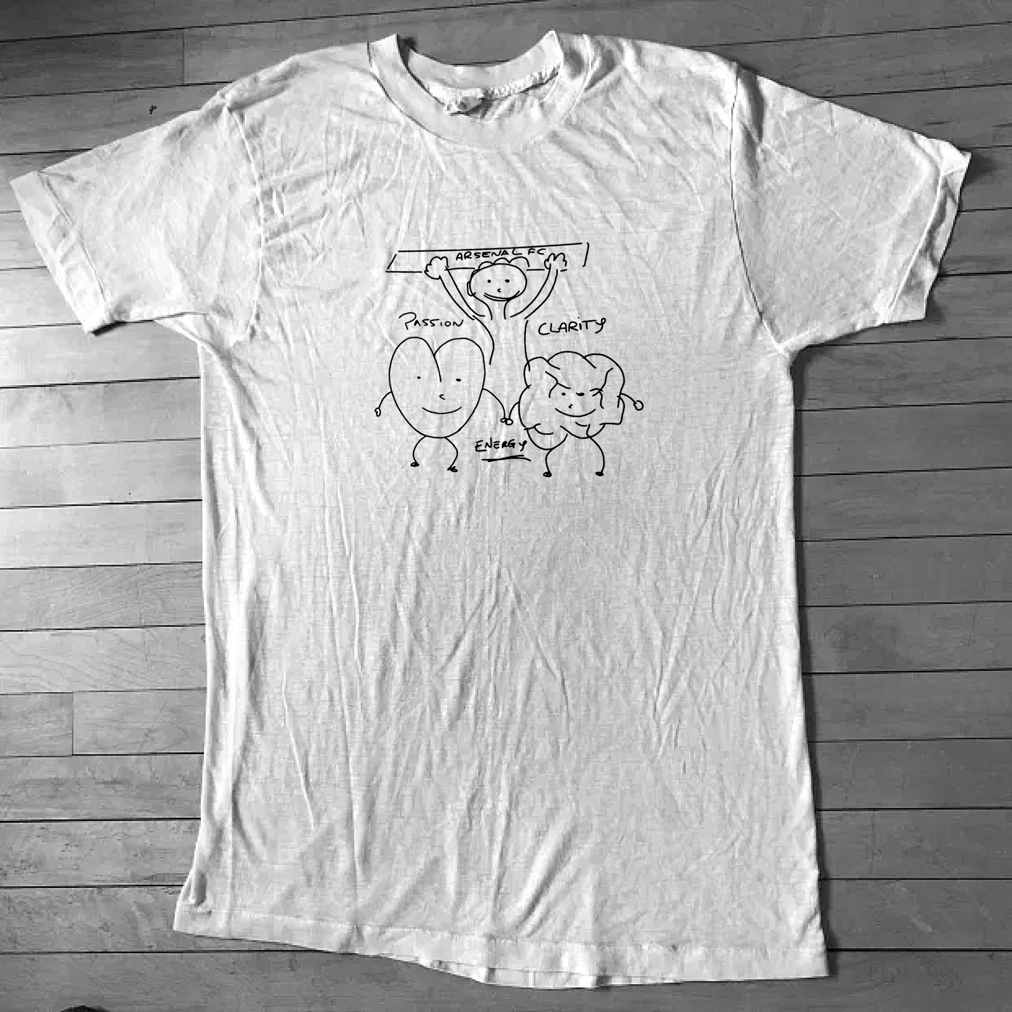 店内商品がすべてレジにて半額！！ アルテタ/アーセナル オール・オア・ナッシング Tシャツ - Etsy 日本 ウェア