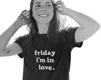 The Cure Friday I'm in love T shirt