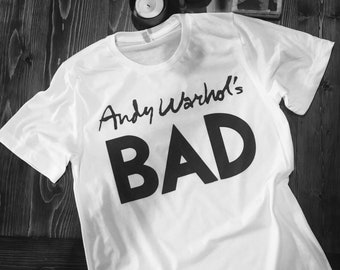 Camiseta &quot;BAD&quot; de Andy Warhol
