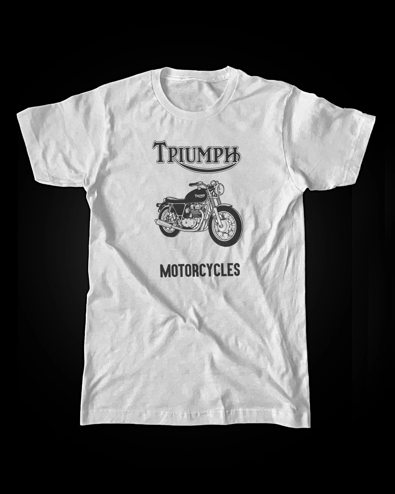 Triumph motorcycle t shirt steve mcqueen - Etsy 日本
