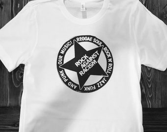Rock Against Racism T Shirt - Etsy
