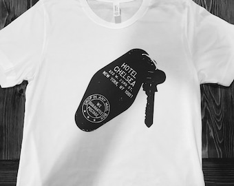 Chelsea hotel key T shirt