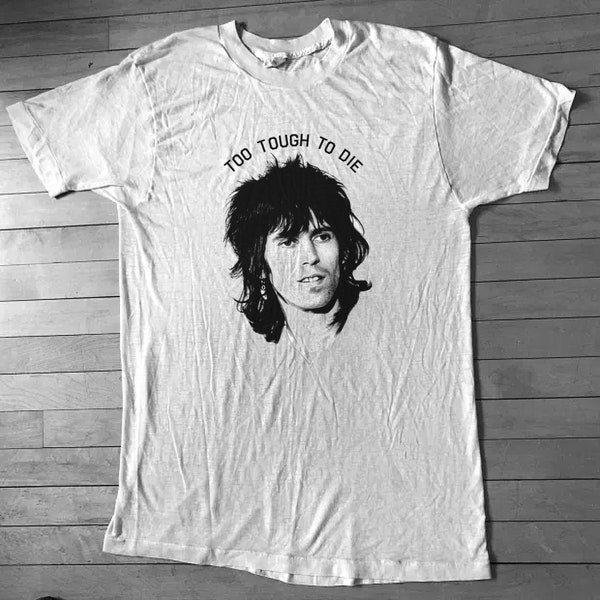 Keith richards "Too tough to die" T Shirt
