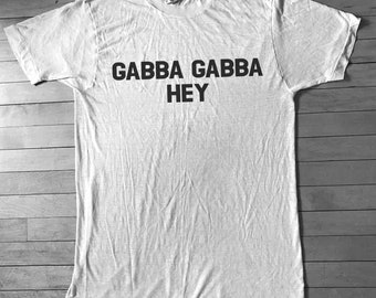 Morrissey worn "Gabba Gabba Hey" T shirt