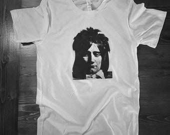 Rod Stewart face t shirt/mod/faces