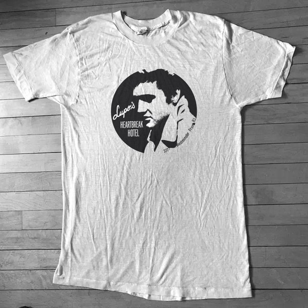 Elvis Presley t shirt as worn by Joe Strummer