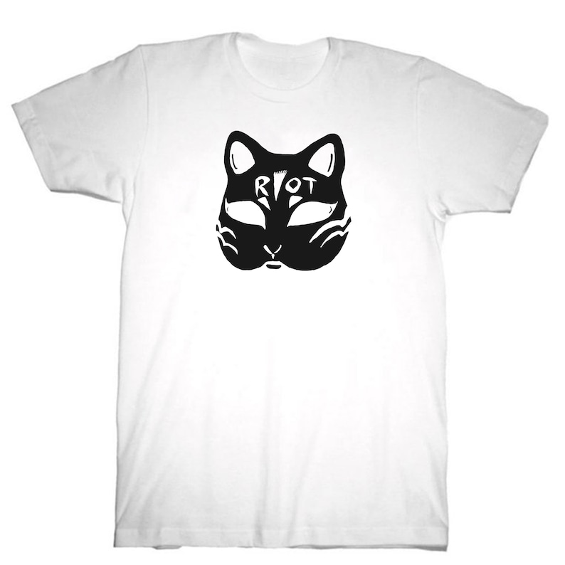 Pussy riot cat T shirt image 2