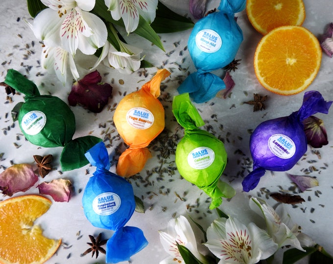 Essential Oil Bath Bombs 6 Pack