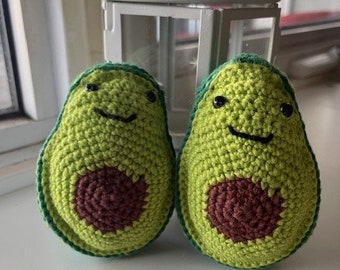 Mr. Avocado No Sew Crochet Pattern