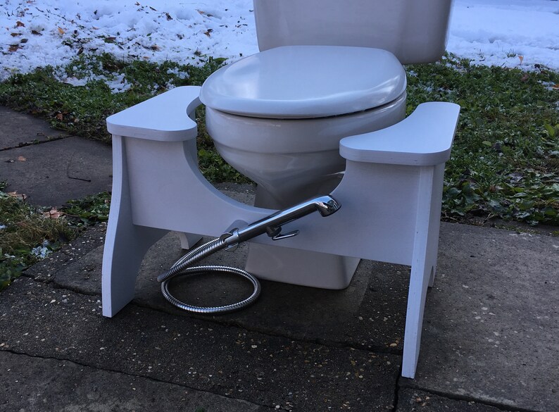 BIDET High POOP STOOP FullSquat Toilet Foot Stool Etsy
