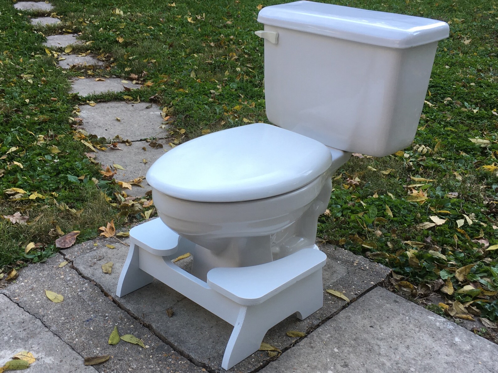 Low POOP STOOP Partialsquat Toilet Foot Stool Etsy