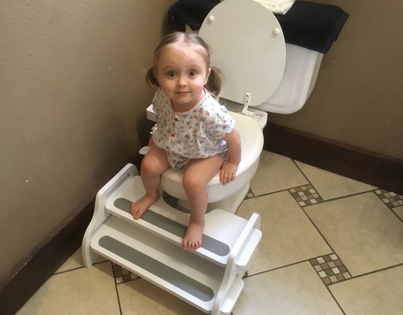 PottyTraining POOP STOOP Kids Foot Stool/Toilet Squat Etsy