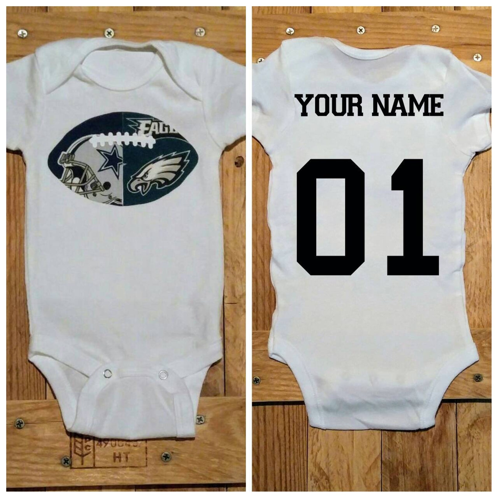 House divided organic football jersey for infants. FREE Etsy