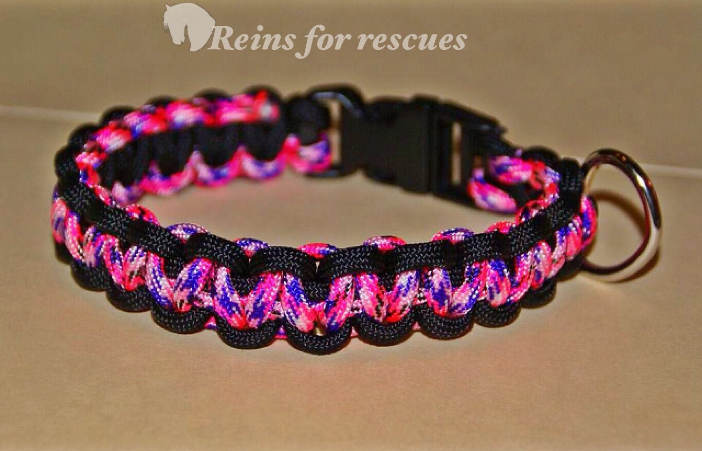 Custom Made Paracord Dog & Cat Collars Etsy
