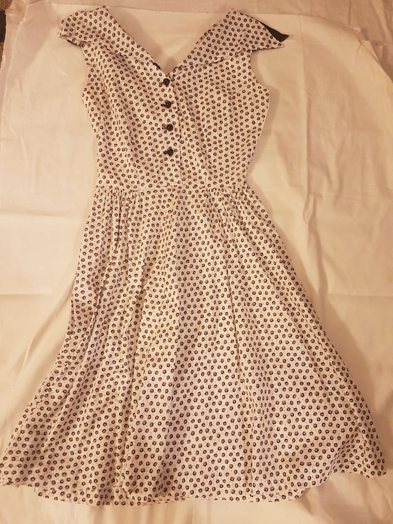 TRUE VINTAGE 1950 Day Dress