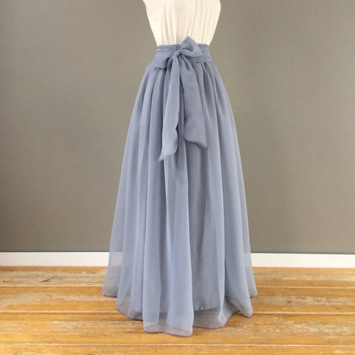 ANTIQUE GOLD Chiffon Skirt Any Length and Color Bridesmaid - Etsy