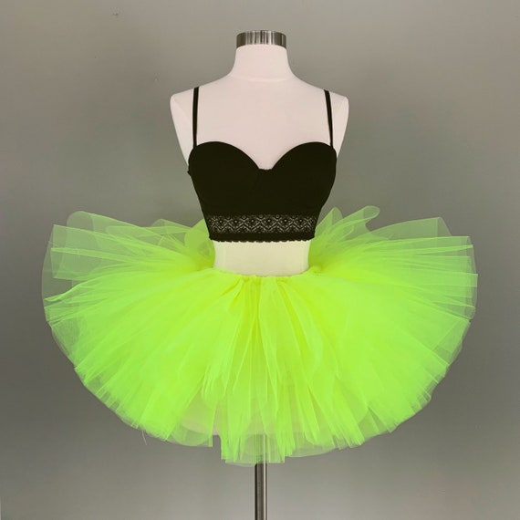 yellow tutu skirt for adults