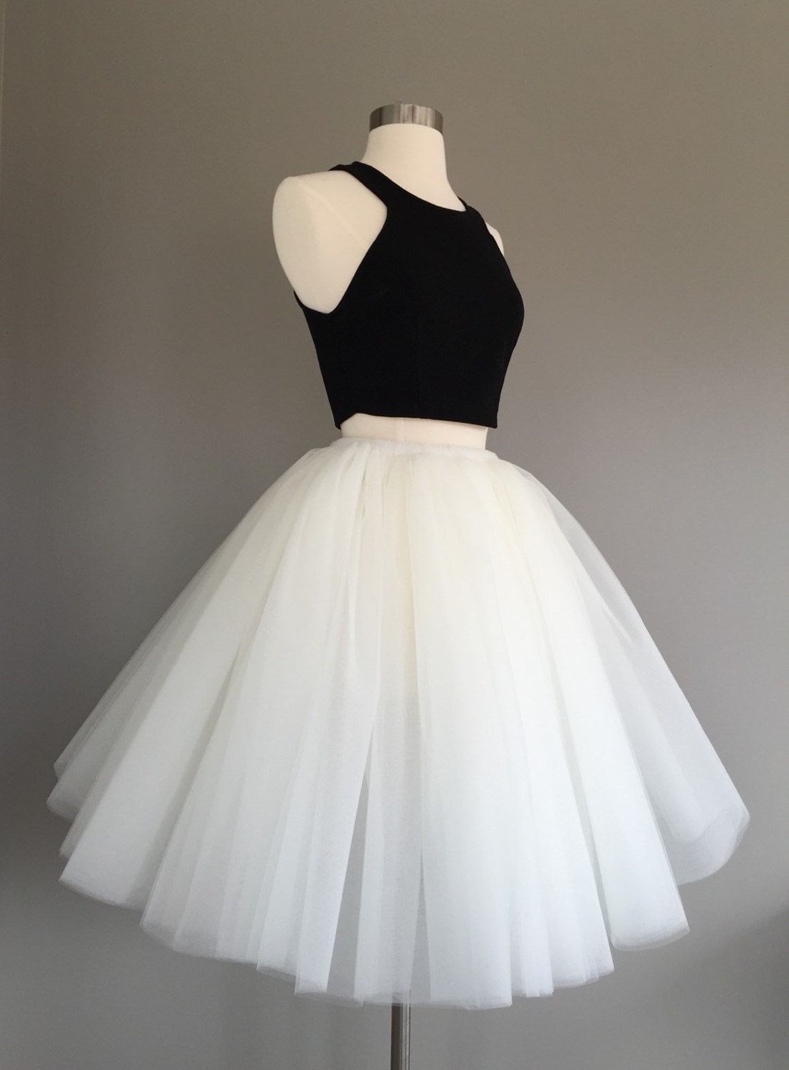 Ivory Tulle Skirt light ivory tulle skirt Adult Etsy