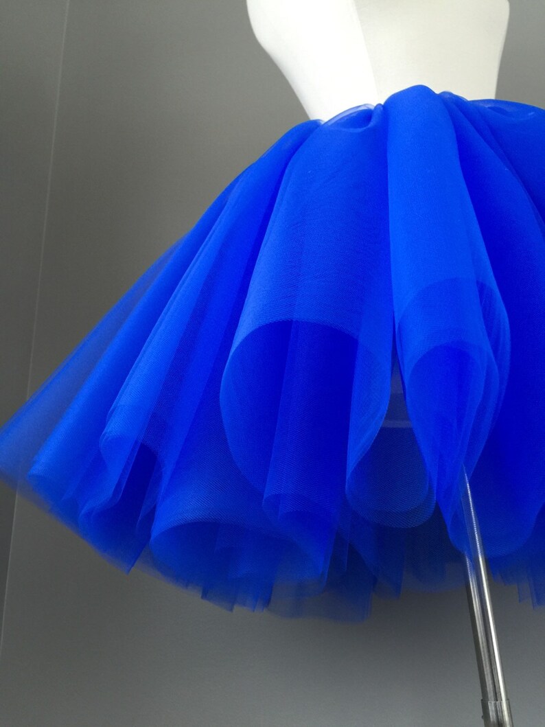 royal blue tutu skirt for adults