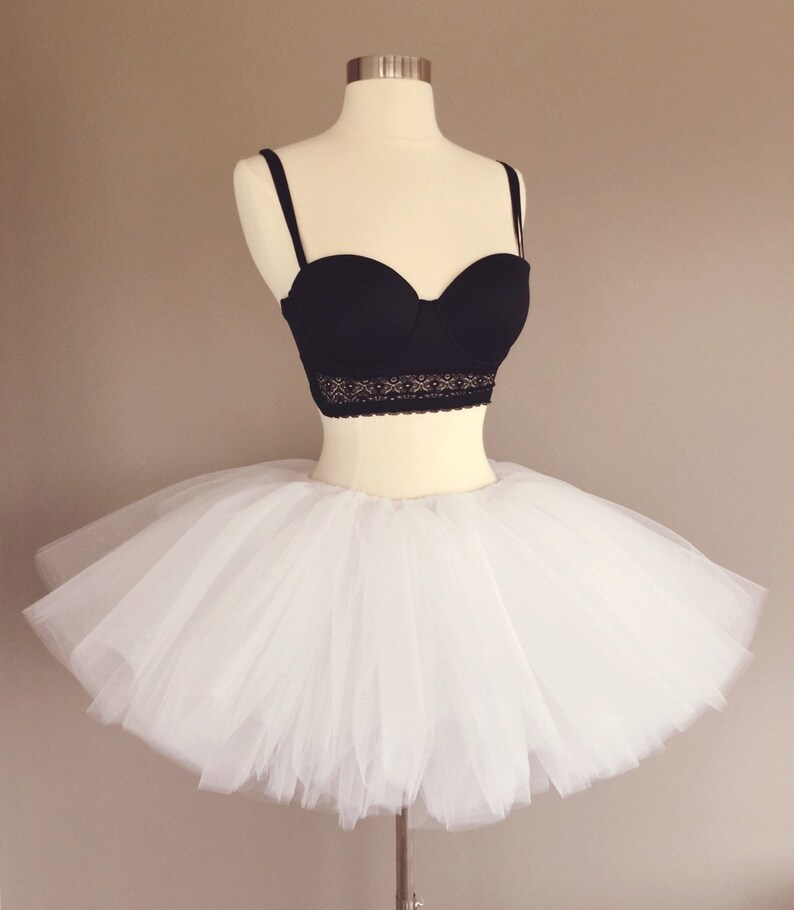2t white tutu