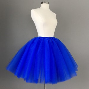 royal blue tutu skirt for adults
